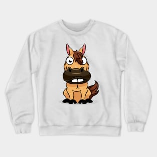 Cute horse lover Crewneck Sweatshirt